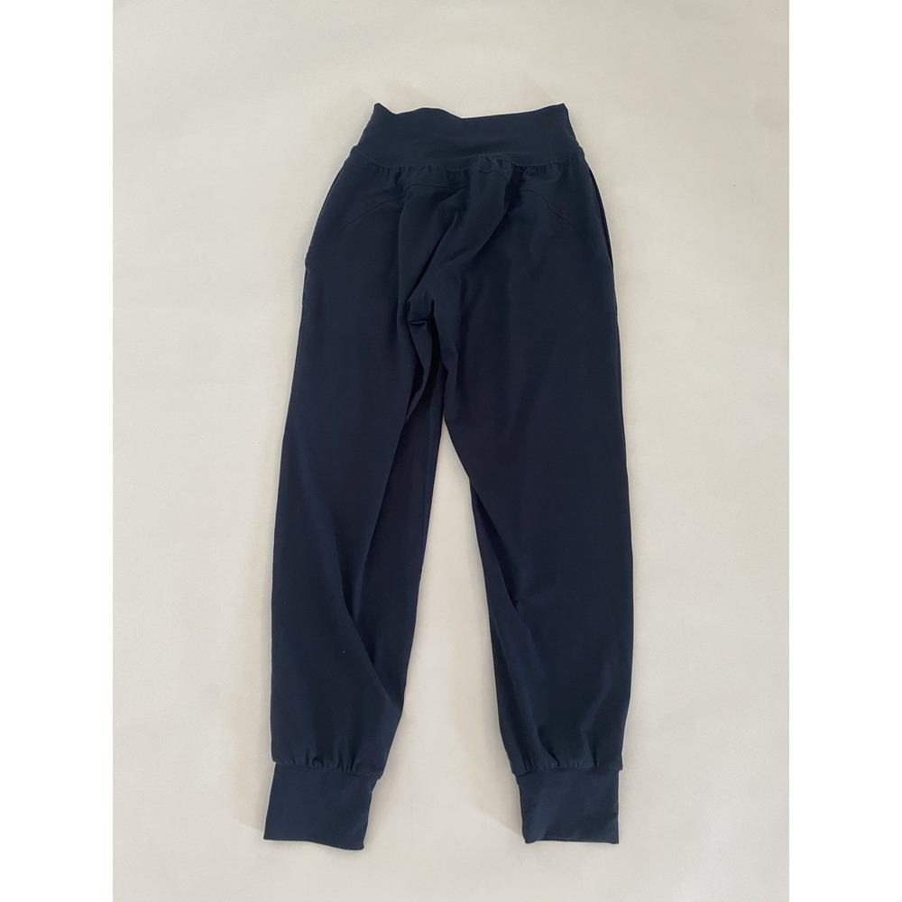 RAE MODE Butter Soft Sz Small Jogger Pockets Navy Blue Yoga Womens Excellent - Picture 11 of 14